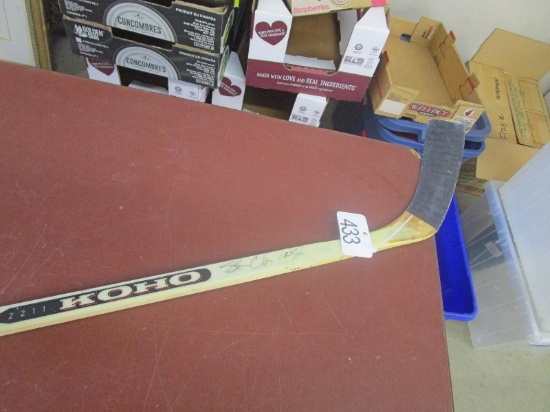 Signed Hockey Stick