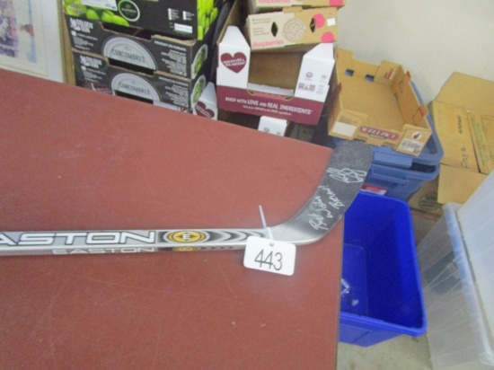 Signed Hockey Stick