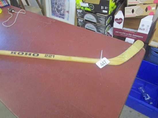 Signed Hockey Stick