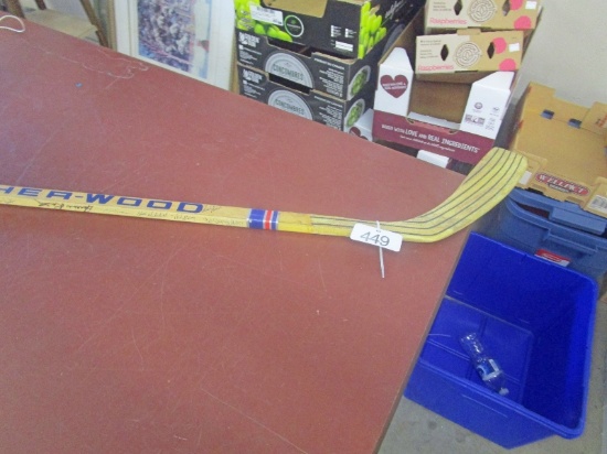 Signed Hockey Stick