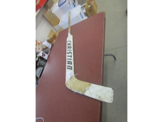 Signed Goalie Stick