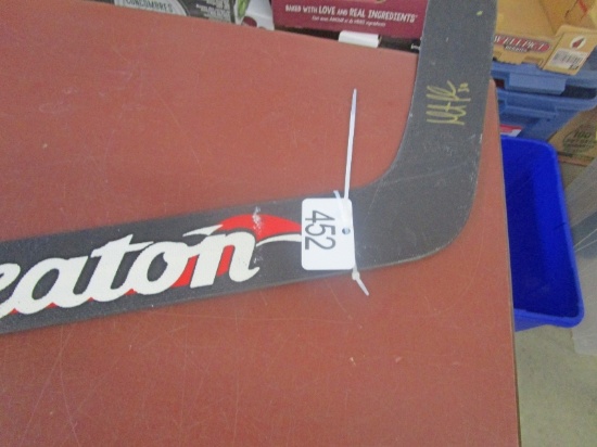 Signed Goalie Stick