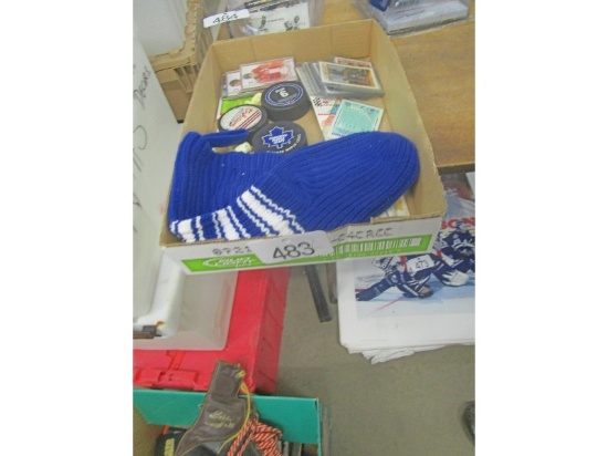 Hockey Cards, Pucks, Etc.