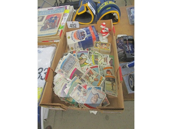 Box of 1970s Hockey Cards