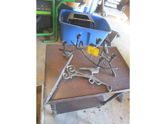 Iron Candle Holder & Plant Holder