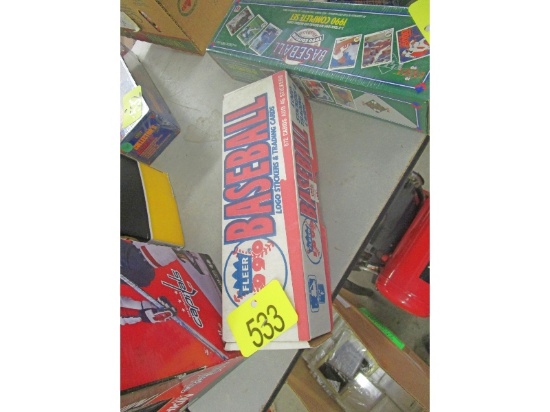New Fleer 1990 Baseball Cards