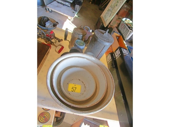 Clay Bowls, Ice Cream Maker, Sealers, Etc.