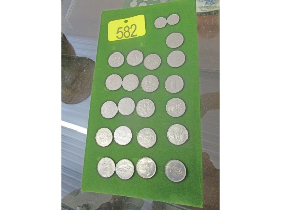 21 Canadian Dollar Coins