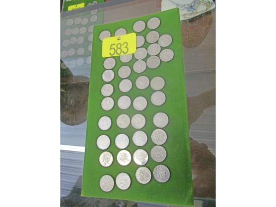 42 Canadian 50 Cent Pcs