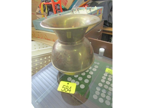 Redskin Brass Spittoon