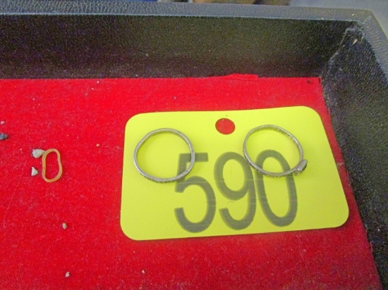 2 Sterling Rings