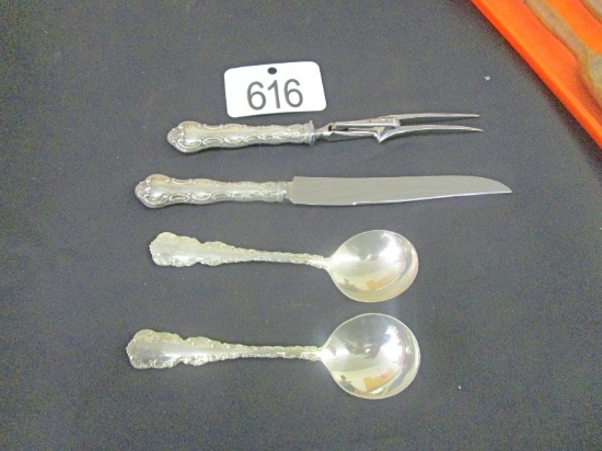 4 Sterling Pcs