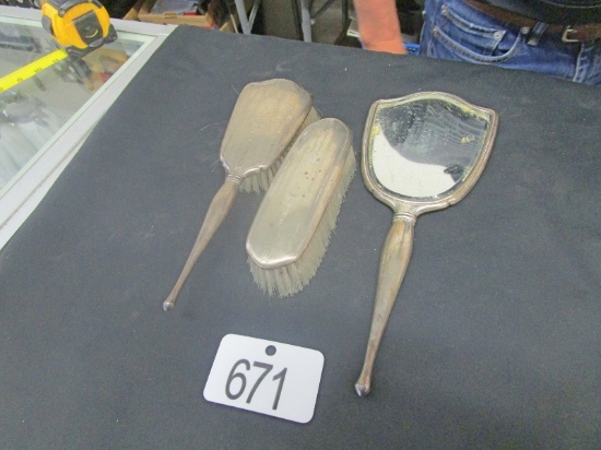 Sterling Dresser Set
