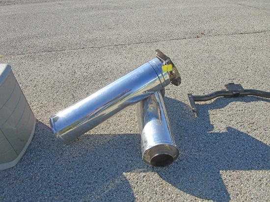 2 Sections of 6" Chimney Pipe