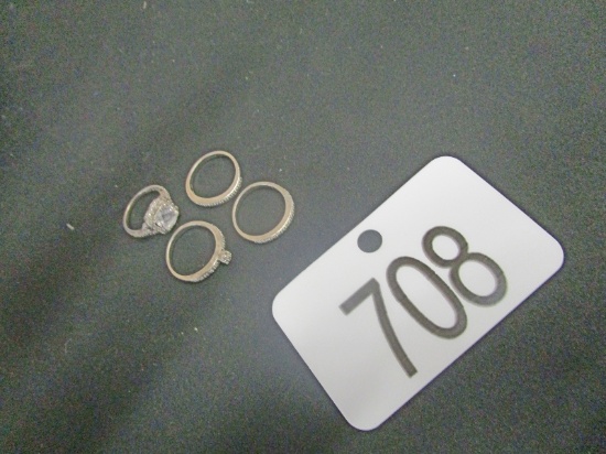 4 Sterling Rings