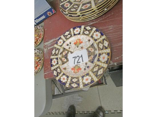 2 - 9" Royal Crown Derby Plates