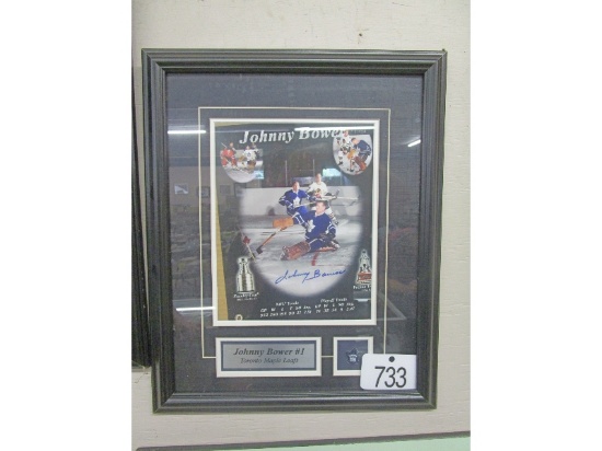 Signed Johnny Bower Print