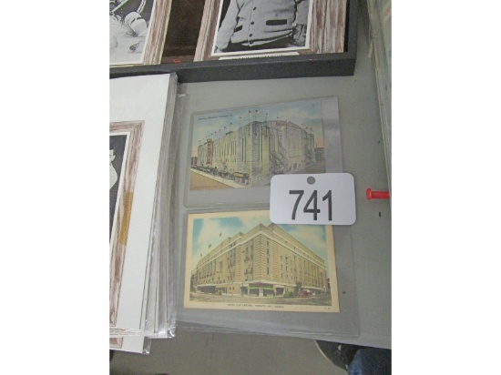 2 Maple Leaf Gardens Post Cards