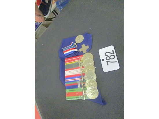 Tray of 6 War Medals