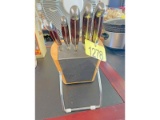 Knife Block Set and Box Lot