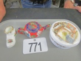Royal Doulton, Royal Albert & Cloisonne Tea Pot