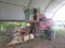 International 615 Gas Combine With 13' Grain Head