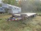2015 Loadmax 20' Flat Deck Tandem Dumper Hitch Trailer - Has Ownership, As Is