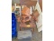Antique Oak Chair, Wicker Chair, Steps, Etc.