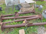 4 Steel Posts