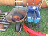 Wheelbarrow and Yard Cart