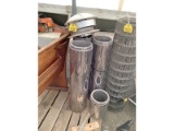 4 Sections of Locking Chimney Pipe & Cap