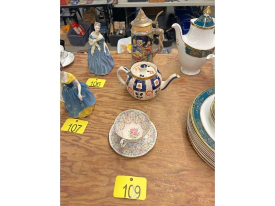 Stein Teapot and Cup