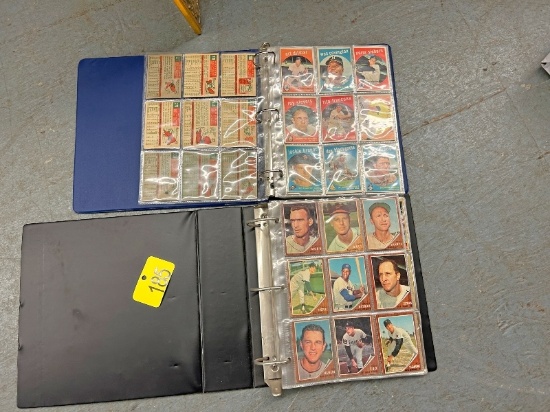 2 Binders of Baseball Cards
