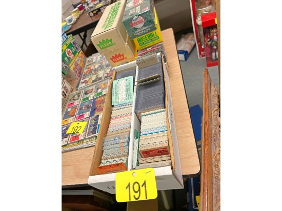 Row of Hockey Cards