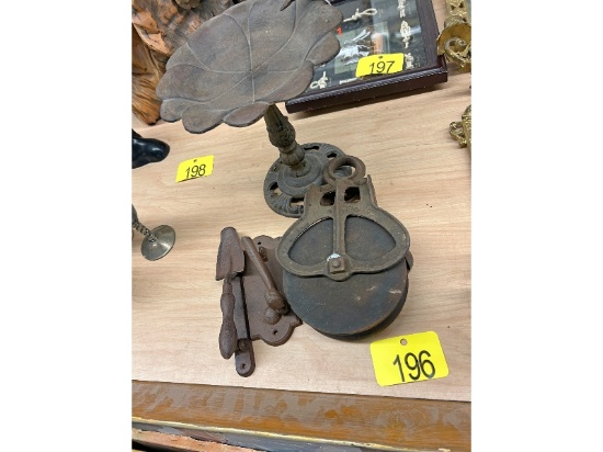 Pulley and Iron Pieces