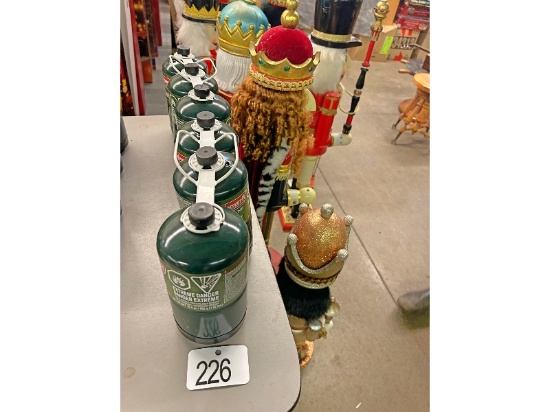 6 Coleman Propane Tanks