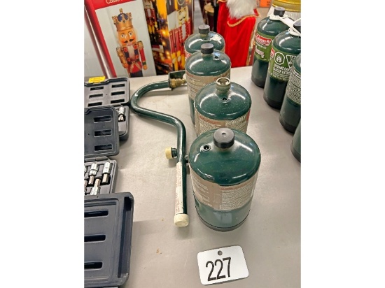 4 Coleman Propane Tanks