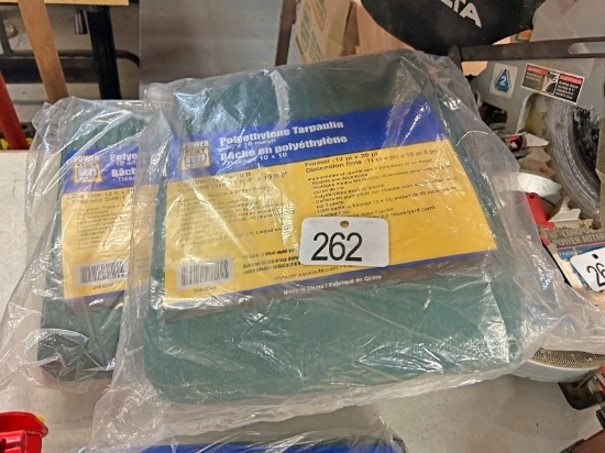 2 - 10x10 Poly Tarps