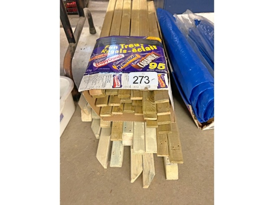Wooden Stakes Lot