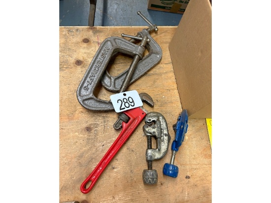 C- Clamps, Pipe Cutters, Clamps