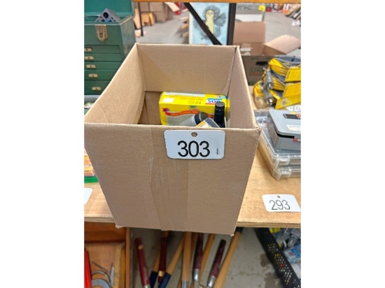 Box with Miscellaneous Items