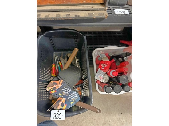 2 Baskets of Tools/Carburator Cleaner