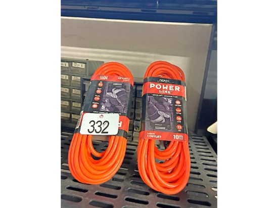 2 New Extension Cords
