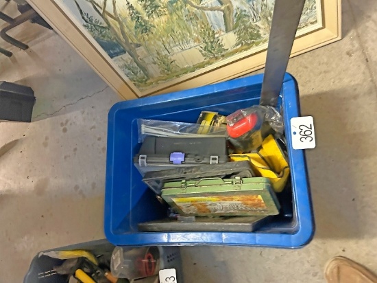 Tote of Miscellaneous Items