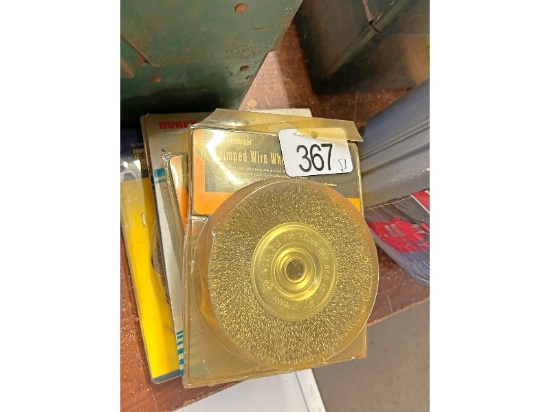6" Wire Wheels and Grinding Stones