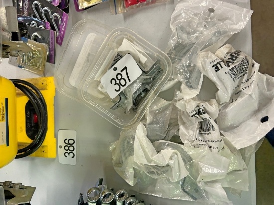 Lot of New Clamps and Fasteners