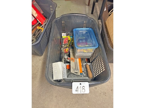 Basket of Tools, Staples, Bulbs