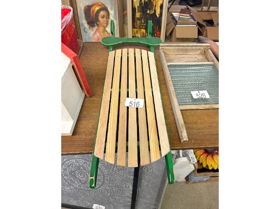 Wooden Sleigh
