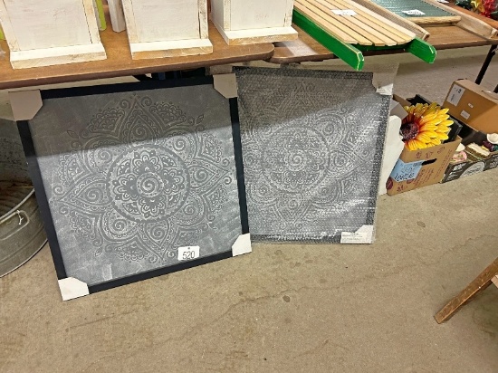 2 Framed Pieces of Artwork