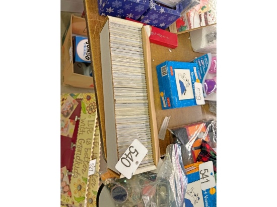 Box of Hockey Cards